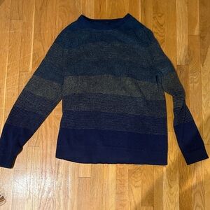 lululemon athletica Navy and yellow Crewneck Sweater